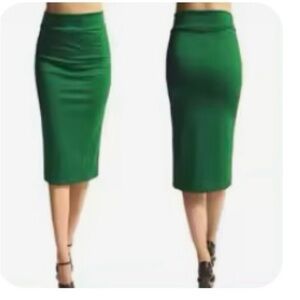 Green skirt